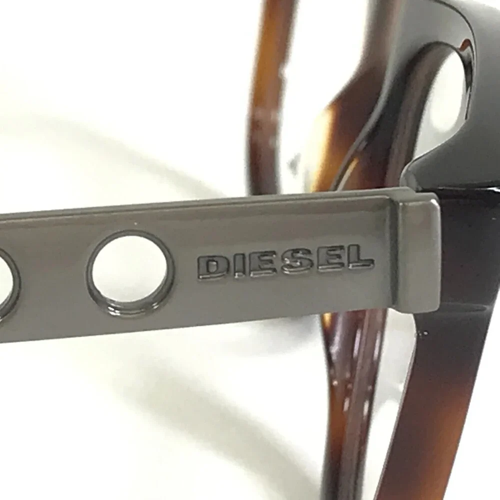 Diesel Eyeglasses Frames DL5115 Col.052 Grey Brown Tortoise Square 54-16-145